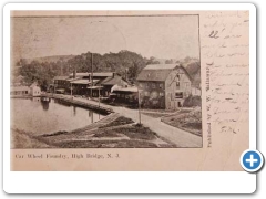 High Bridge - The Car Wheel Foundry - 1907