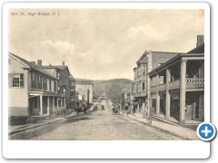 High Bridge - Main Street view - 1908