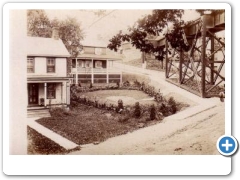 High Bridge - Homes by the CRR Trestle - 1910