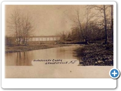 Lambertville vicnity - Covred Bridge over Alexander Creek - c 1910