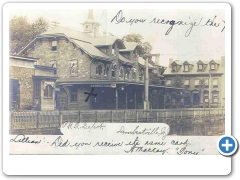 Lambertville - Railroad Staion - c 1906