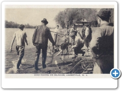 Lambertville - Shad fishing on the Delaware River - 