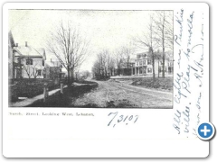 Lebanon - Church Street looking West - 1907