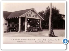 Lebanon - H. Hunt's Esso Gas Station - 1930