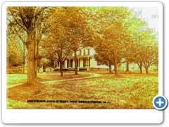 New Germantown - A house on High Street - c 1910