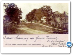 New Germantown - Williams Street looking South - 1912