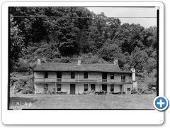 Raven Rock vicinity - Saxtonville Tavern - southwest view-  Hunterdon- NJ - HABS