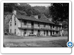 Raven Rock vicinity - Saxtonville Tavern- view from the west - Hunterdon- NJ - HABS