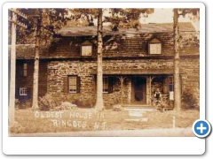 Ringoes - The Lafayette House - The oldest house in Eingoes - 1908