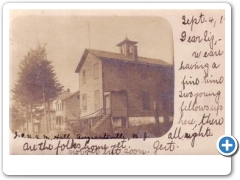 Sergeantsville - JOUAM (Junior Order United American Mechanics) Hall - 1907