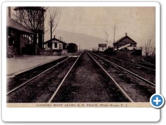 White House - CRR depot Water Tower And Creamery - c 1910