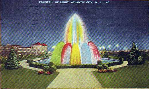 The Fountain of Light at Atlantic City