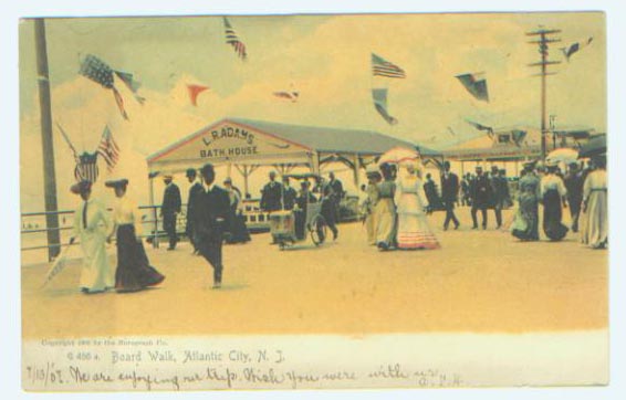 Atlantic City - Adams Bathhouse - 1907