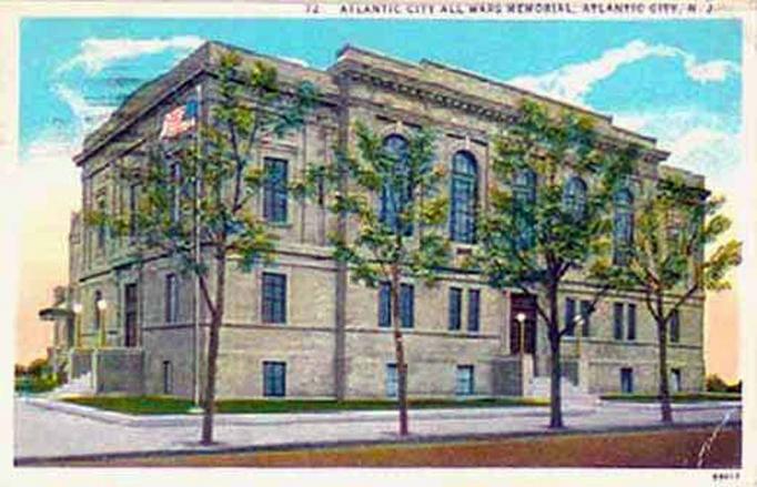 Atlantic City - All Wars Memorial - 1928