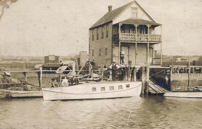 Atlantic City - Boathouse docks and boats