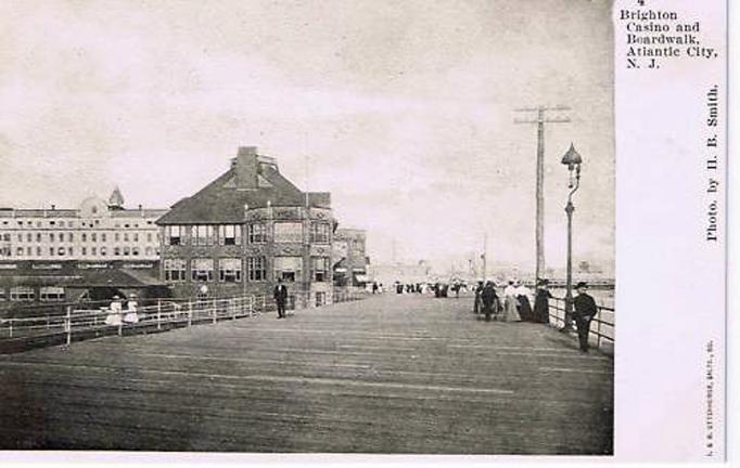 Atlantic City - Brighton Casino and the boardwalk