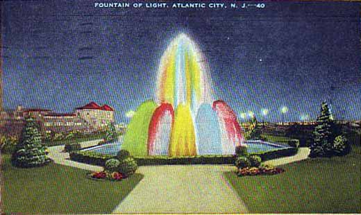 Atlantic City - Fountain of Light