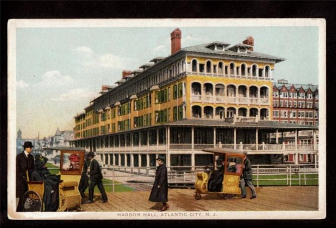 Atlantic City - Haddon Hall and the Boardwalk