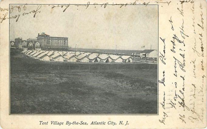 Atlantic City - Tent Village by the sea