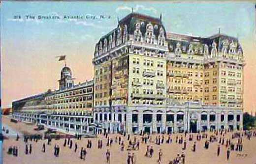 Atlantic City - The Breakers looking a lot like Hotel Dennis - About 1914