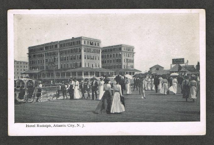 Atlantic City - The Hotel Rudolph - 1906