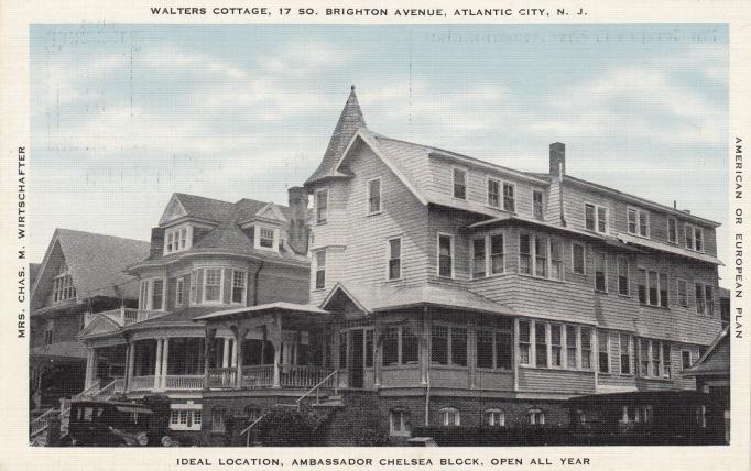 Atlantic City - Walters Cottage - 17 s Brighton Ave