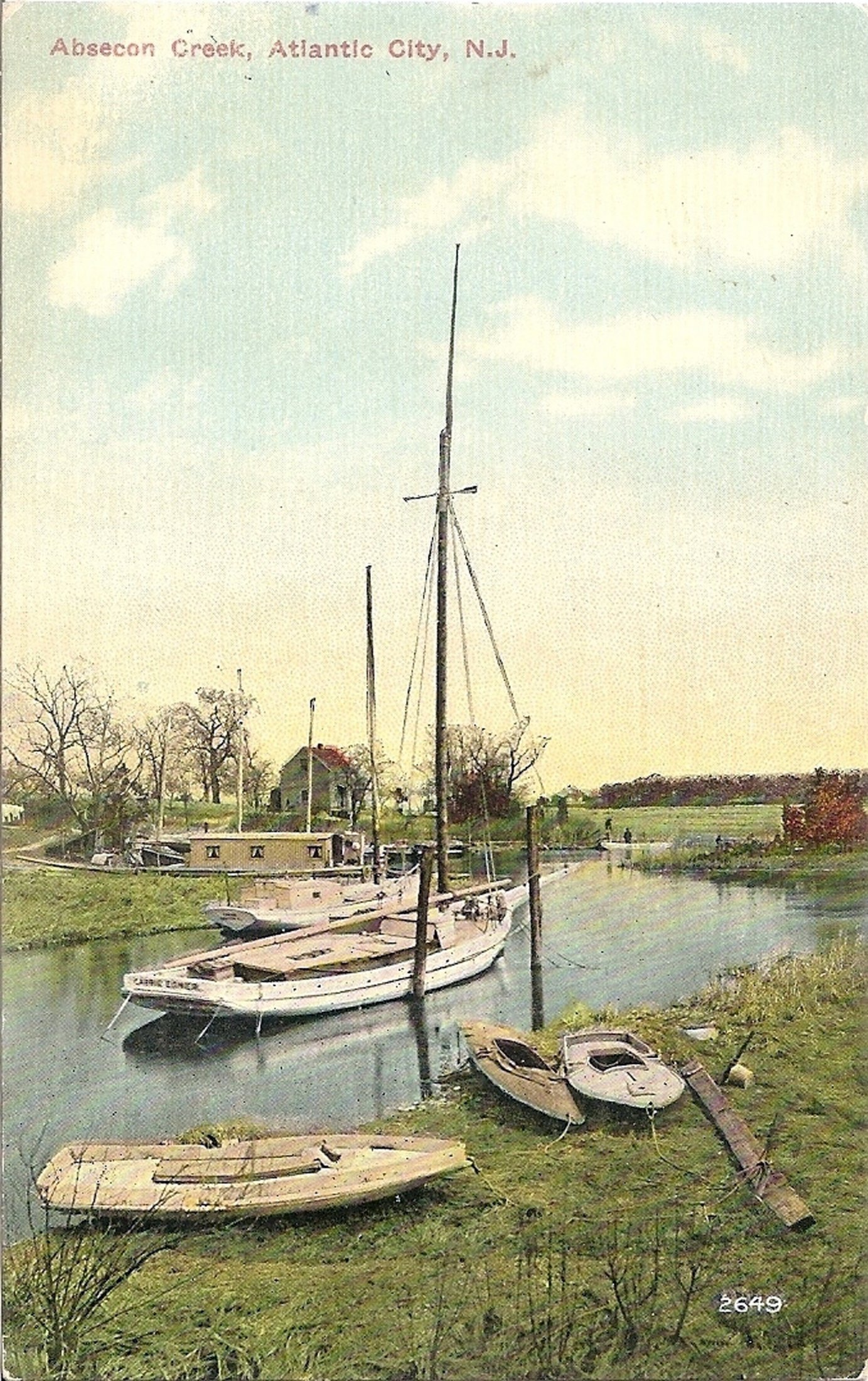 Atlantic City vicinity - View on Absecon Creek 