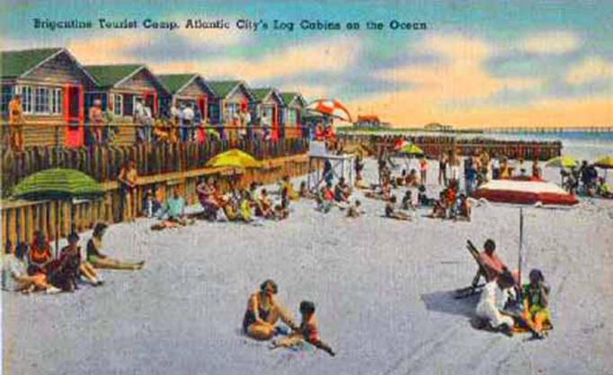 Brigantine - Tourist Camp - Maryland Avenue - 1960s