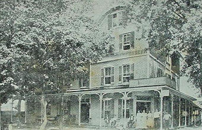 Egg Harbor City - A view of the New York Hotel - c 1910