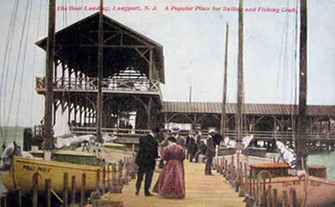 Longport - Boat Landing - 1914