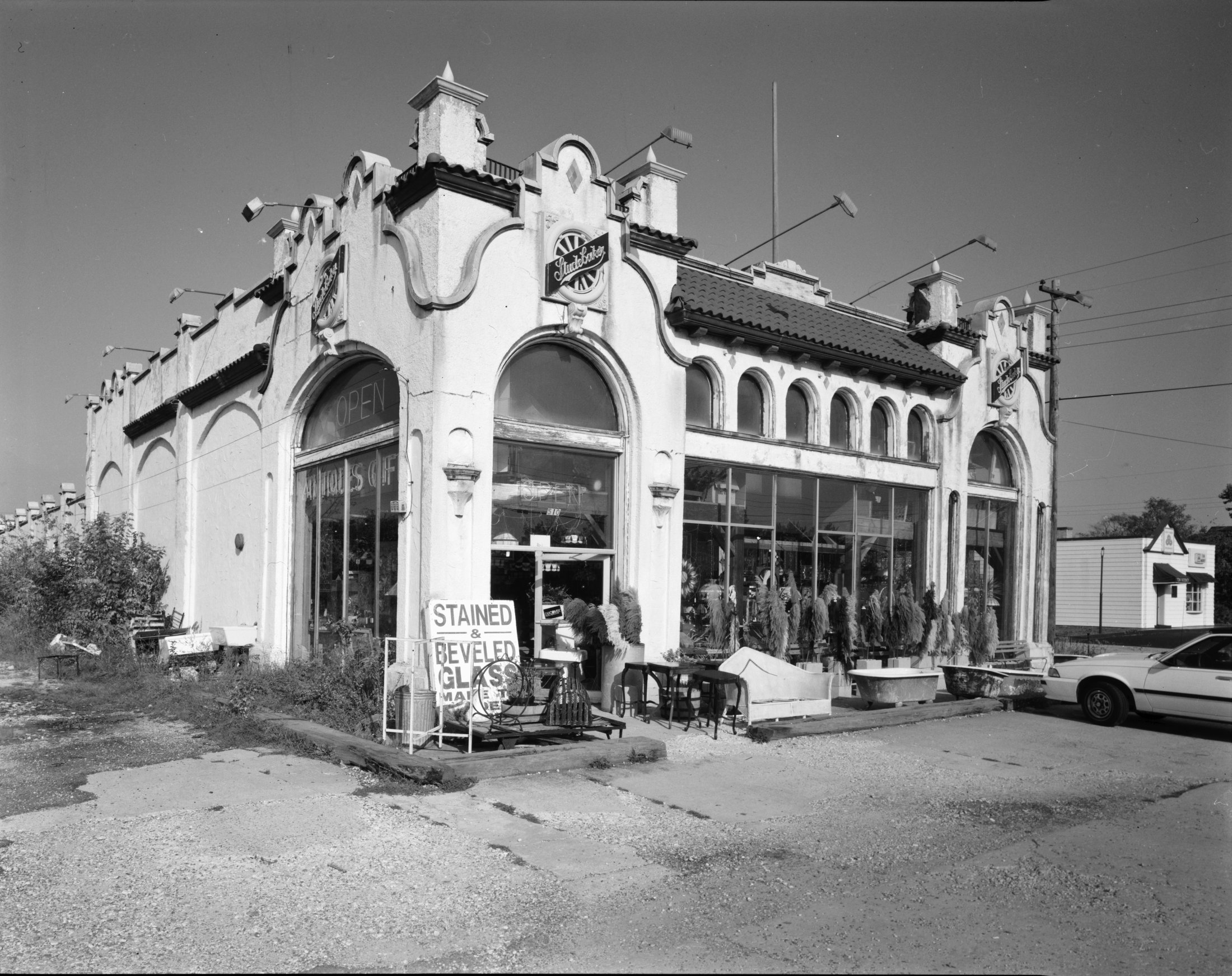 Pleasantville - Studebaker Dealership - US Route 40 - Near Toulon Road - Looking North - HABS