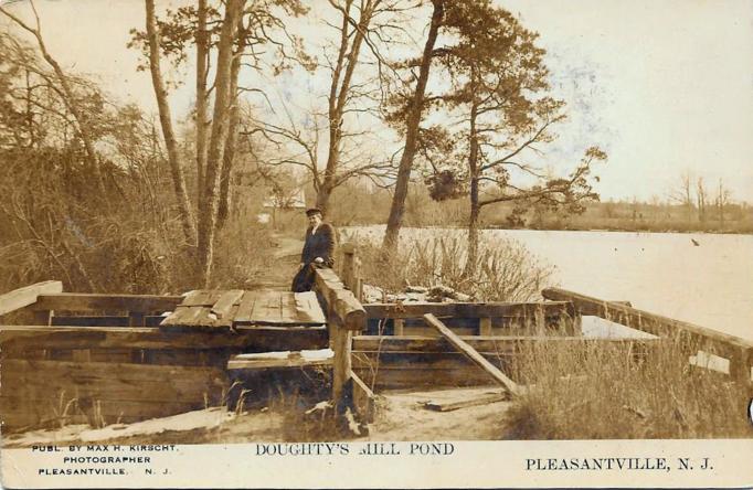 Pleasantville vicinity - Doughtys Millpond - Max H Kirschst