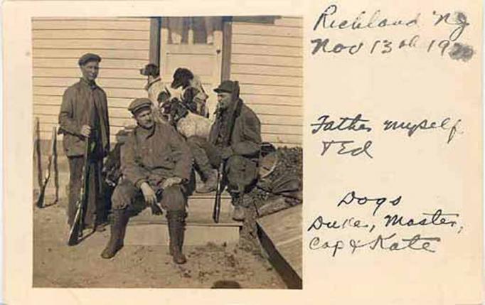 Richland - Hunting party - c 1910