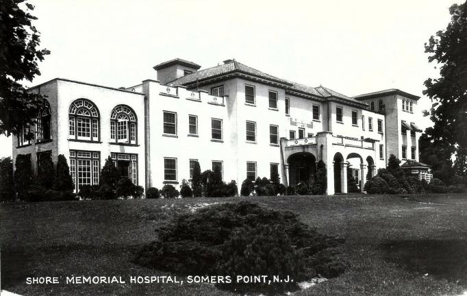 Somers Point - A view of Shore Memorial Hospital
