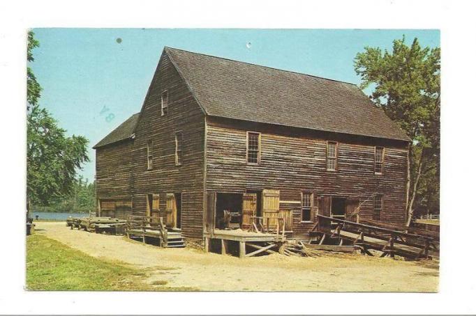 Batsto - Water powered sawmill - exterior - 1960e