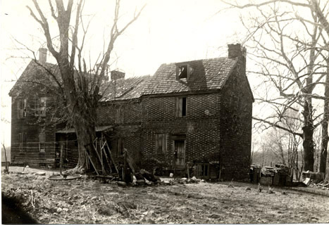 brlngtntwpJohn Rogers House, near Springside, Burlington Twp., 1718nja