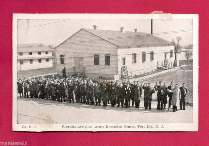 Fort Dix - New Recruits - 1940s