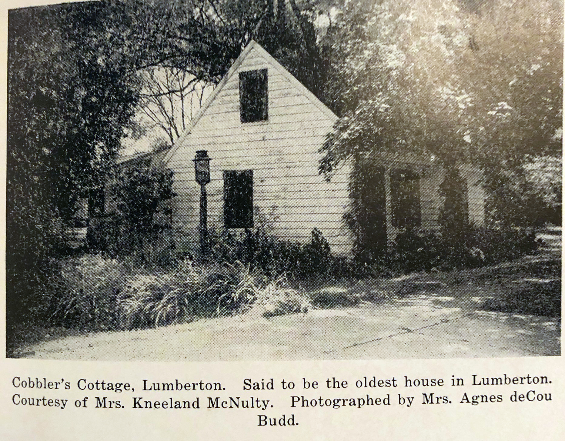 Lumberton - Cobblers Cottage - c 1910