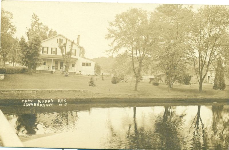 Lumberton - Edward Ried's Residence - around 1910 copy