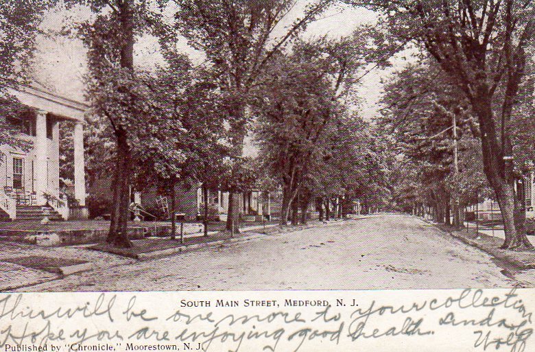 Medfird - A view of Souyh Main Street - c 1910 copy