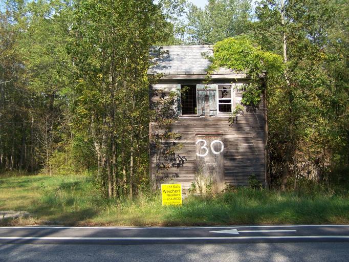 Medford - Old House on Dixontown Road near Cross Keys - Demolished