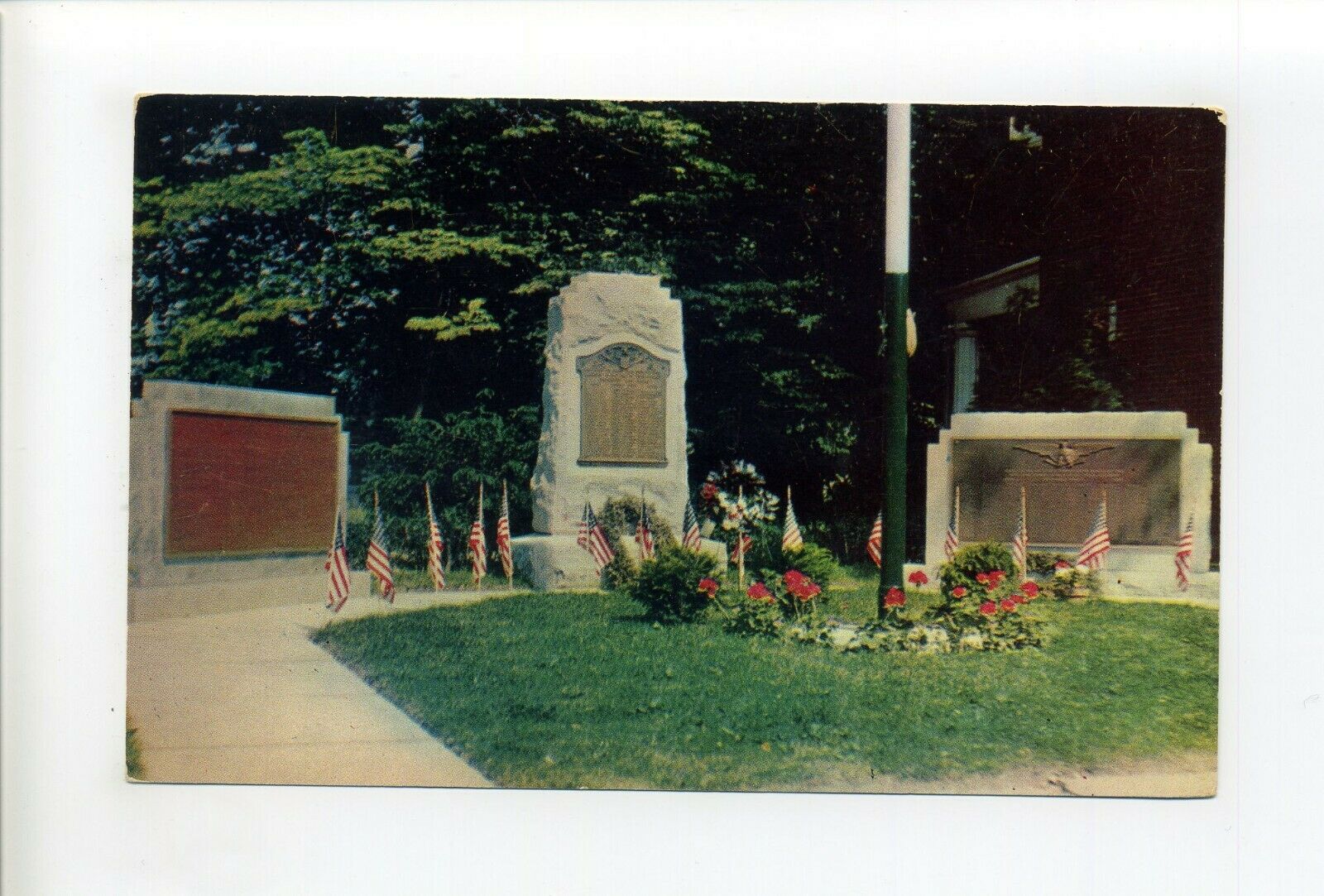 Medford - WWI WWII and Korean War Memorials on South Main Street