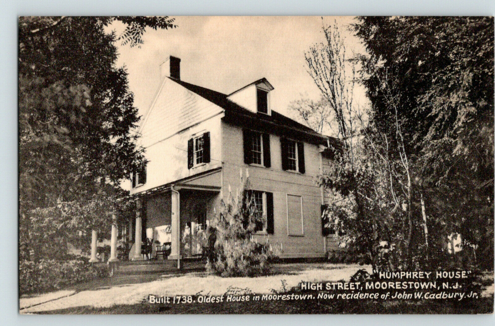 Moorestown - Humphrey House - John Cadbury