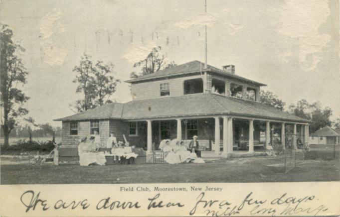 Moorestown - Moorestown Field Club - c 1910s or so