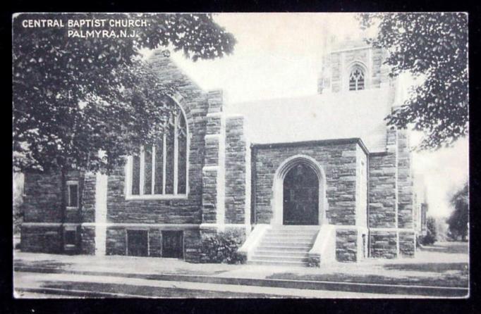 Palmyra - Central Baptis Church - c 1930 - b