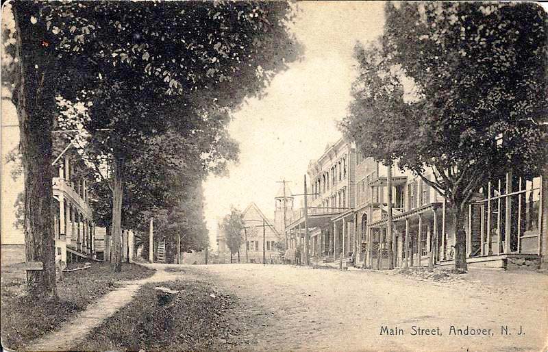 Andover - A view of the Main Street