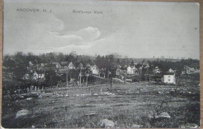 Andover - Birds Eye View - c 1910