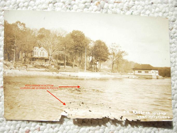 Lake Hopatcong - Raccoon Island - WJ Harris - c 1910