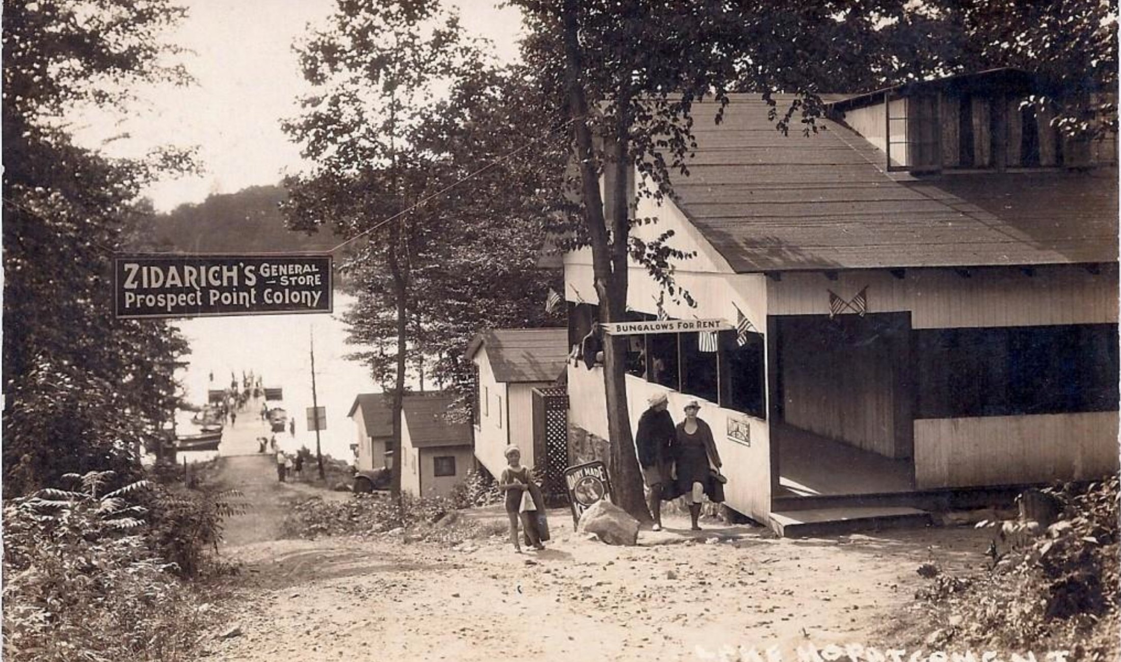 Lake Hopatcong - Zidariches General Store and Prospect Point Colony