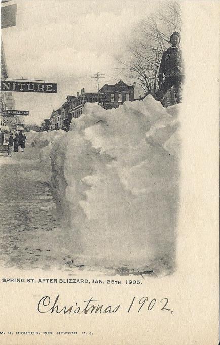 Newton - Blizzard - 22 Jan 1905
